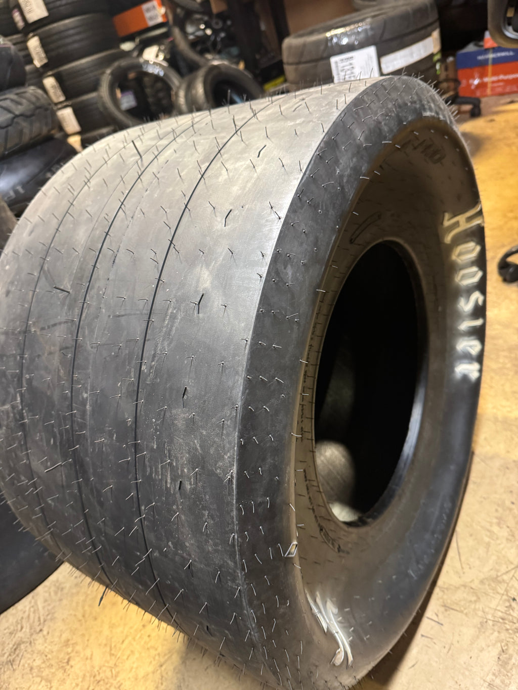 HOOSIER QUICK TIME PRO OWL LT 31 18.5 15 2PLY DRAG TIRE 17810