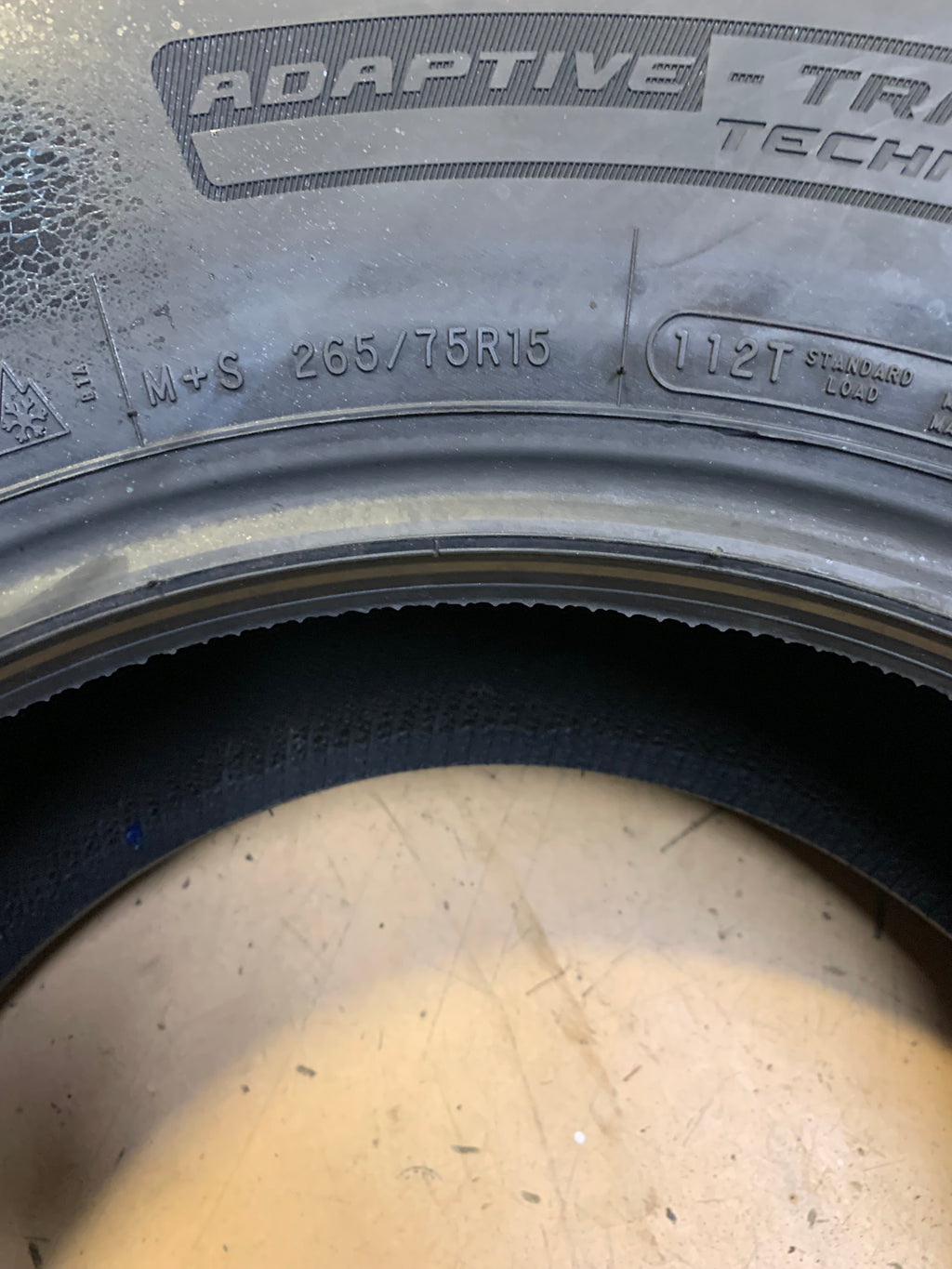 COOPER DISCOVERER AT3 4S OWL P 265 75 15 112T ALL TERRAIN TIRE 171018010