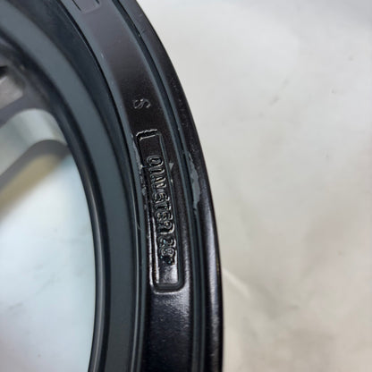 2 VISION SPORT STAR 571 WHEEL 15X4 5X114.3 GLOSS BLACK WITH MILLED CENTER -19MM