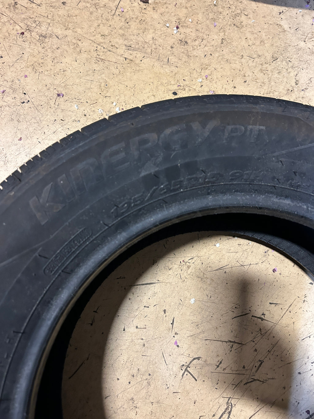 HANKOOK KINERGY PT BSW P 195 65 15 91H ALL SEASON TIRE 1021389