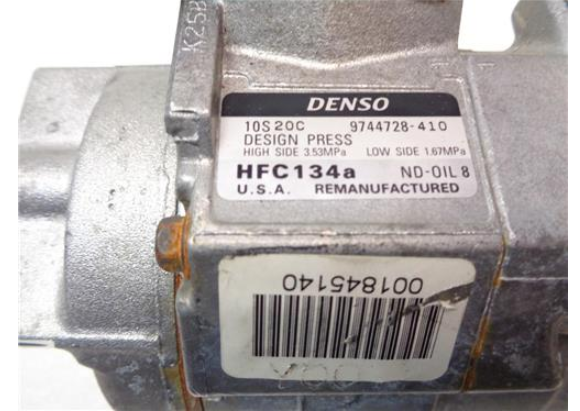 REMANUFACTURED DENSO 9744728-410 AC COMPRESSOR FITS 1999-2004 HONDA ODYSSEY R2-1