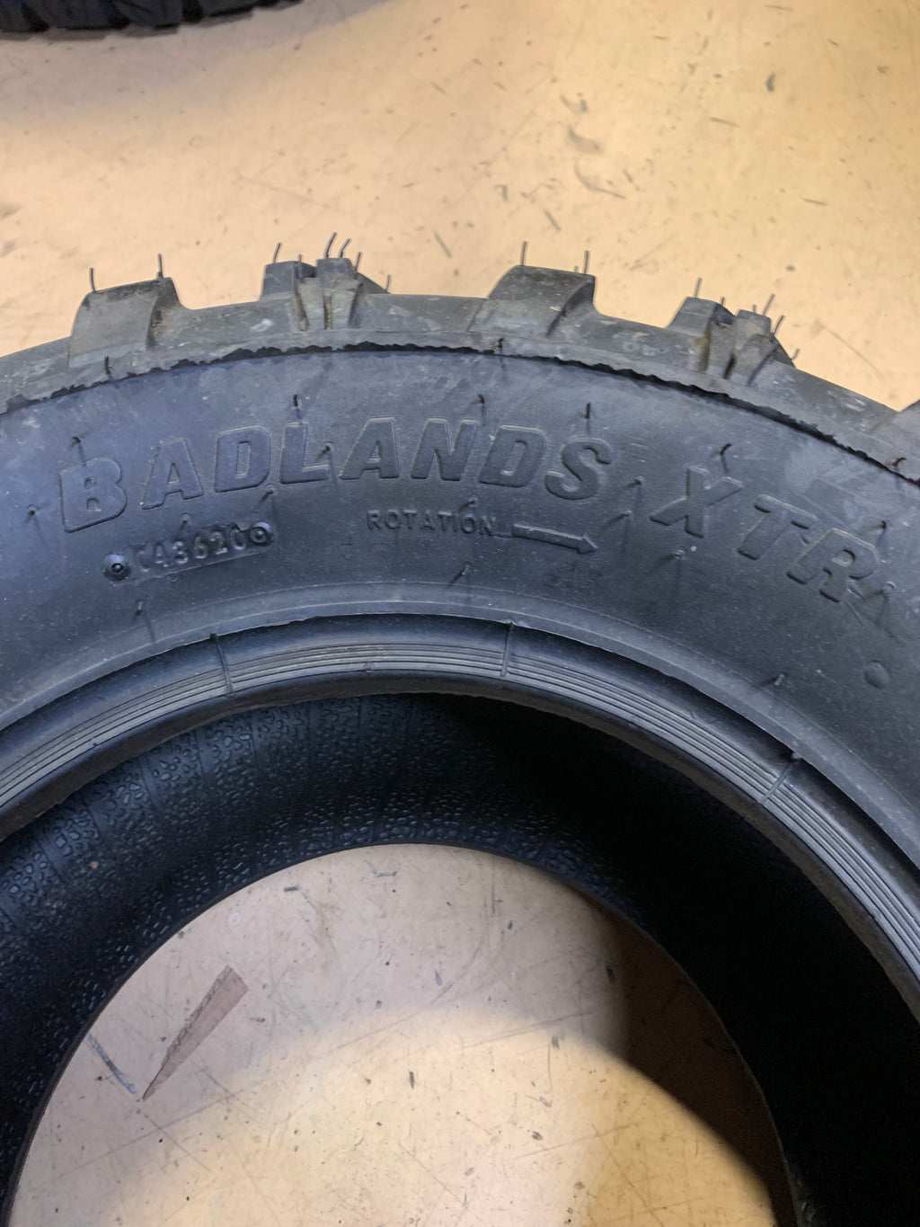 NOS CARLISLE BADLANDS XTR BSW AT 25 11 12  ATV/UTV TIRE 537069