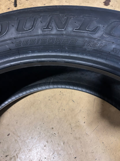 DUNLOP GRANDTREK PT5A BSW P 265 50 22 112V XL ALL SEASON TIRE 57000380