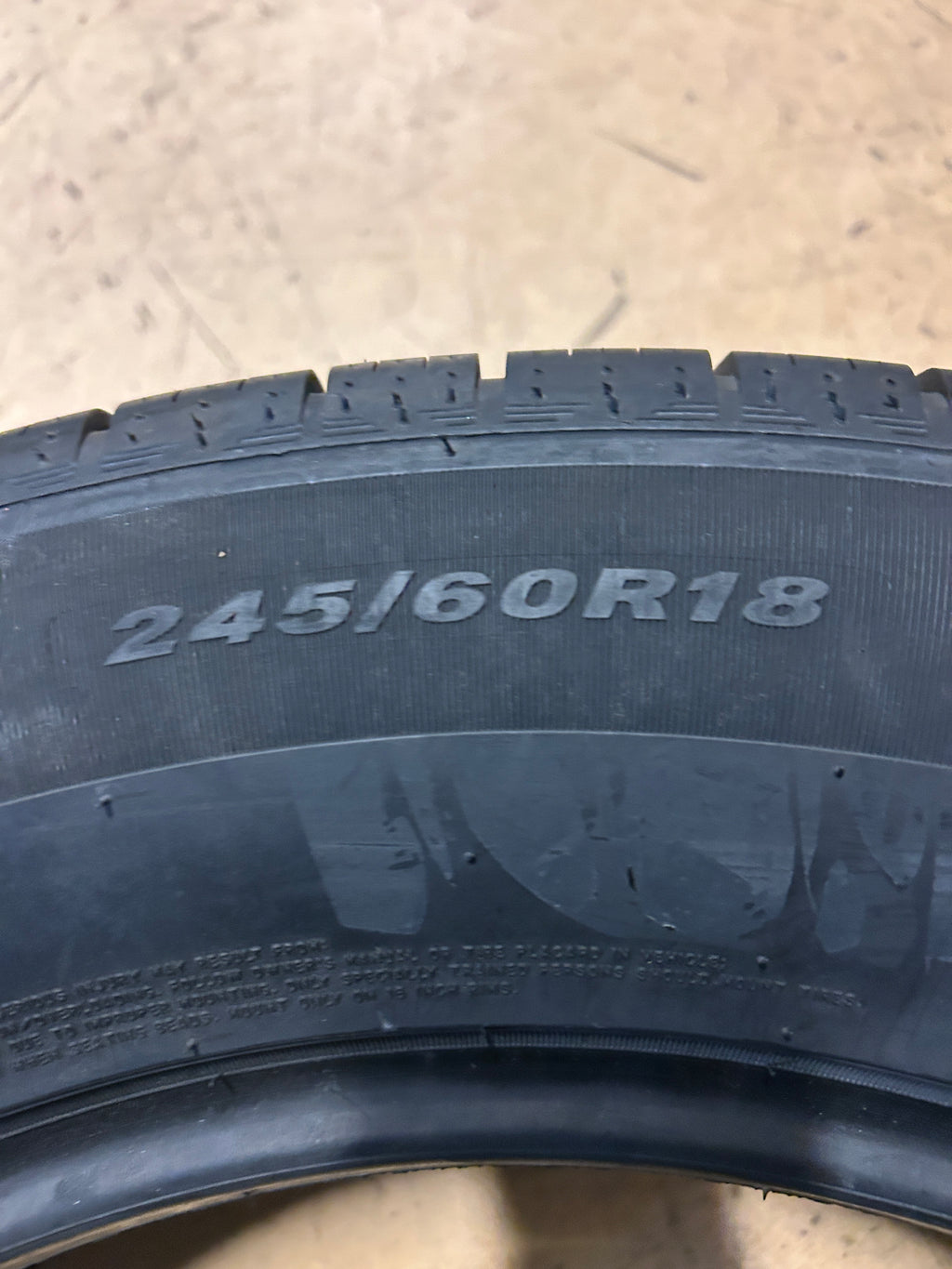 NEXEN N5000 PLATINUM BSW P 245 60 18 105V ALL SEASON TIRE 18190NXK