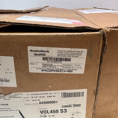GENUINE 17-22 PORSCHE PANAMERA 971 FRONT AIR SUSPENSION STRUTS SHOCKS