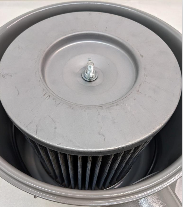 SOLBERG 3" SMALL COMPACT INLET VACUUM FILTER WITH POLYESTER ELEMENT CSL-239-300C