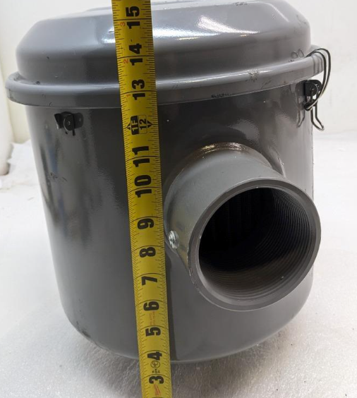 SOLBERG 3" SMALL COMPACT INLET VACUUM FILTER WITH POLYESTER ELEMENT CSL-239-300C