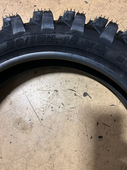 DUNLOP GEOMAX MX14 BSW 80 100 12 41M REAR DIRT BIKE TIRE 45259501