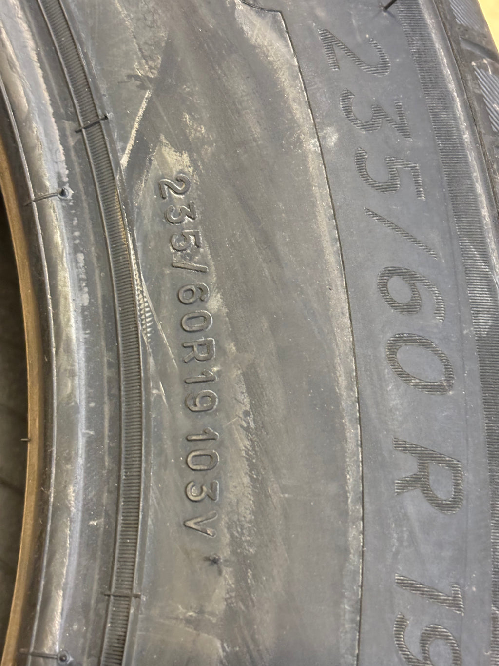 MICHELIN PRIMACY ALL SEASON BSW P 235 60 19 103V SL TIRE 34443