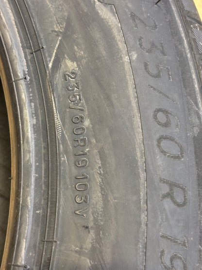 MICHELIN PRIMACY A/S BSW P 235 60 19 103V SL ALL SEASON TIRE 34443