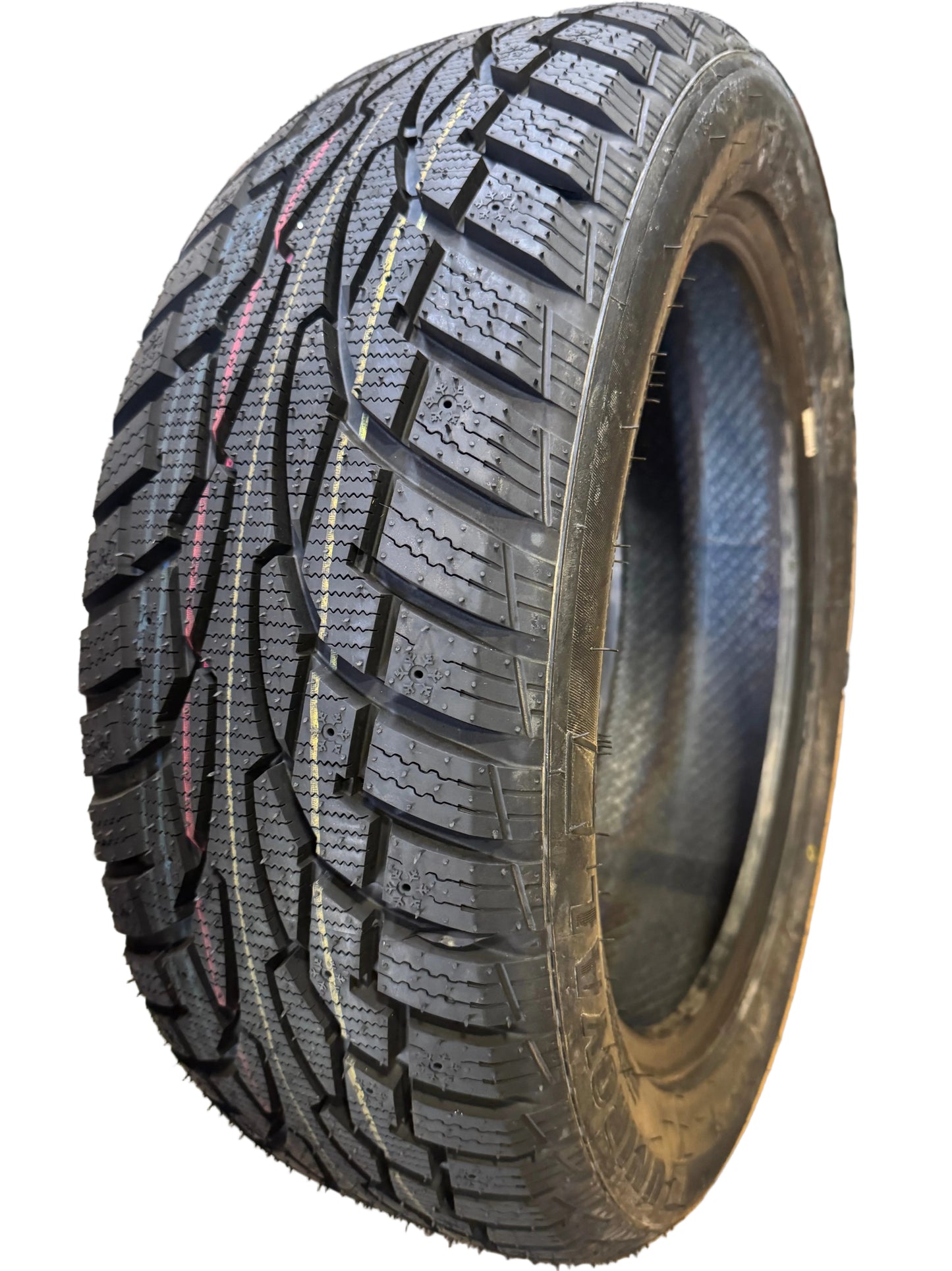2 NOS UNIROYAL TIGER PAW ICE AND SNOW 3 BSW P 205 55 17 91H WINTER TIRE 09240