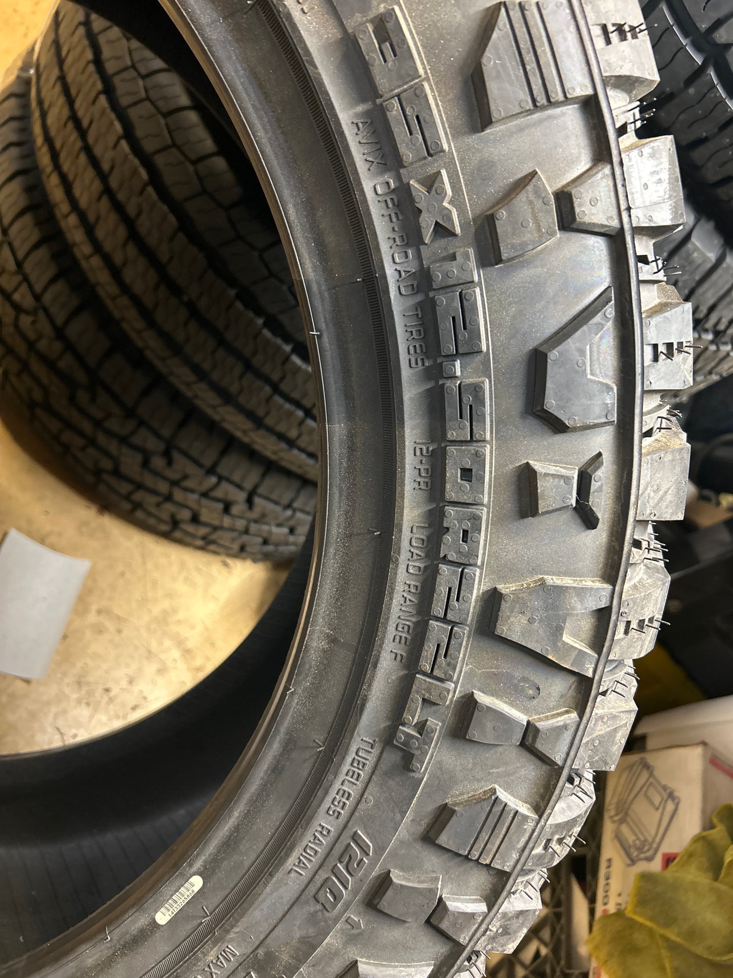 AVIX TRAILTEK R/T BSW LT 35 12.5 22 121Q 12PLY MUD TIRE AVX221600