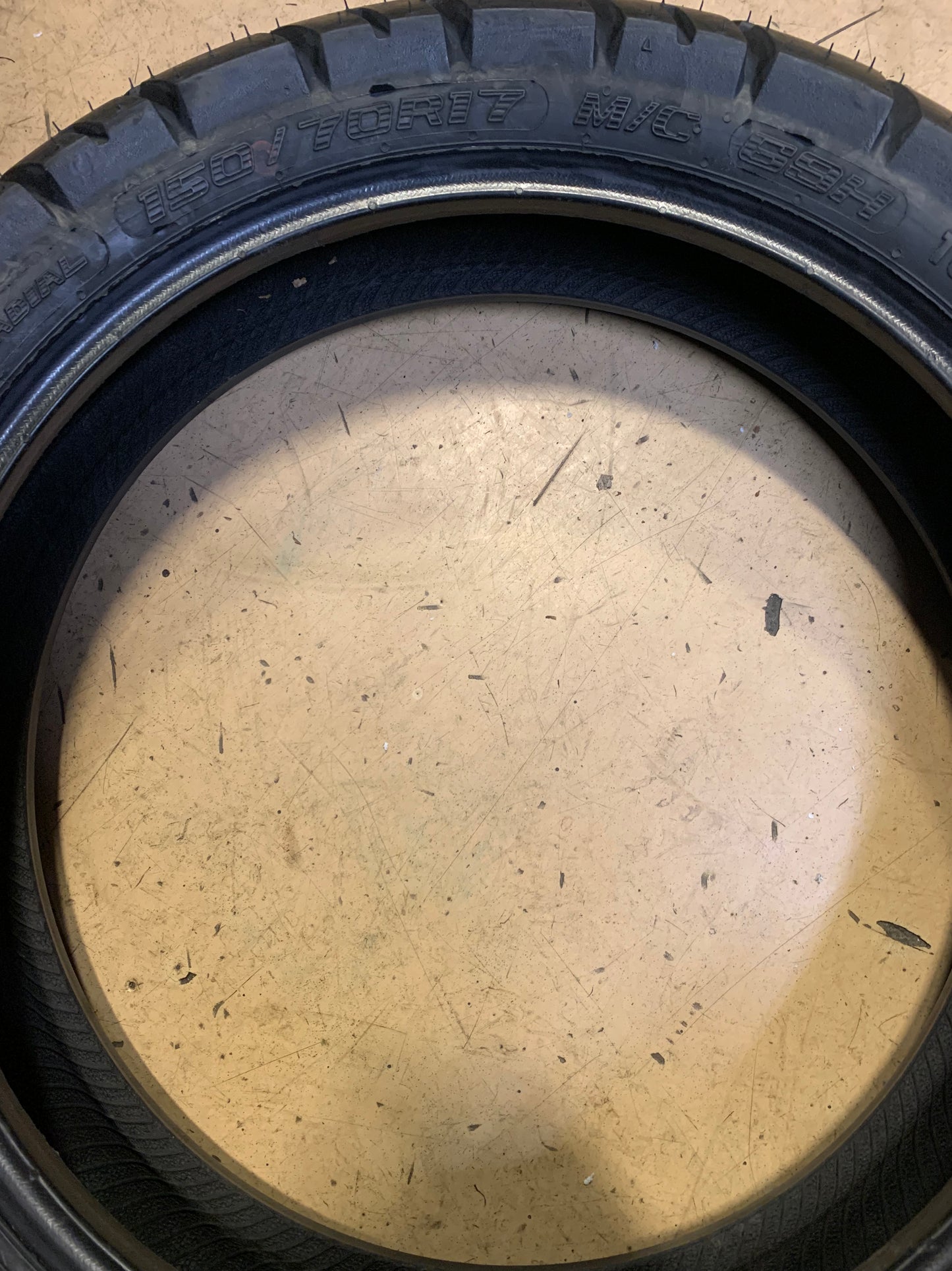 SHINKO TRAIL MASTER E-705 BSW P 150 70 17 69H REAR MOTORCYCLE TIRE 874536