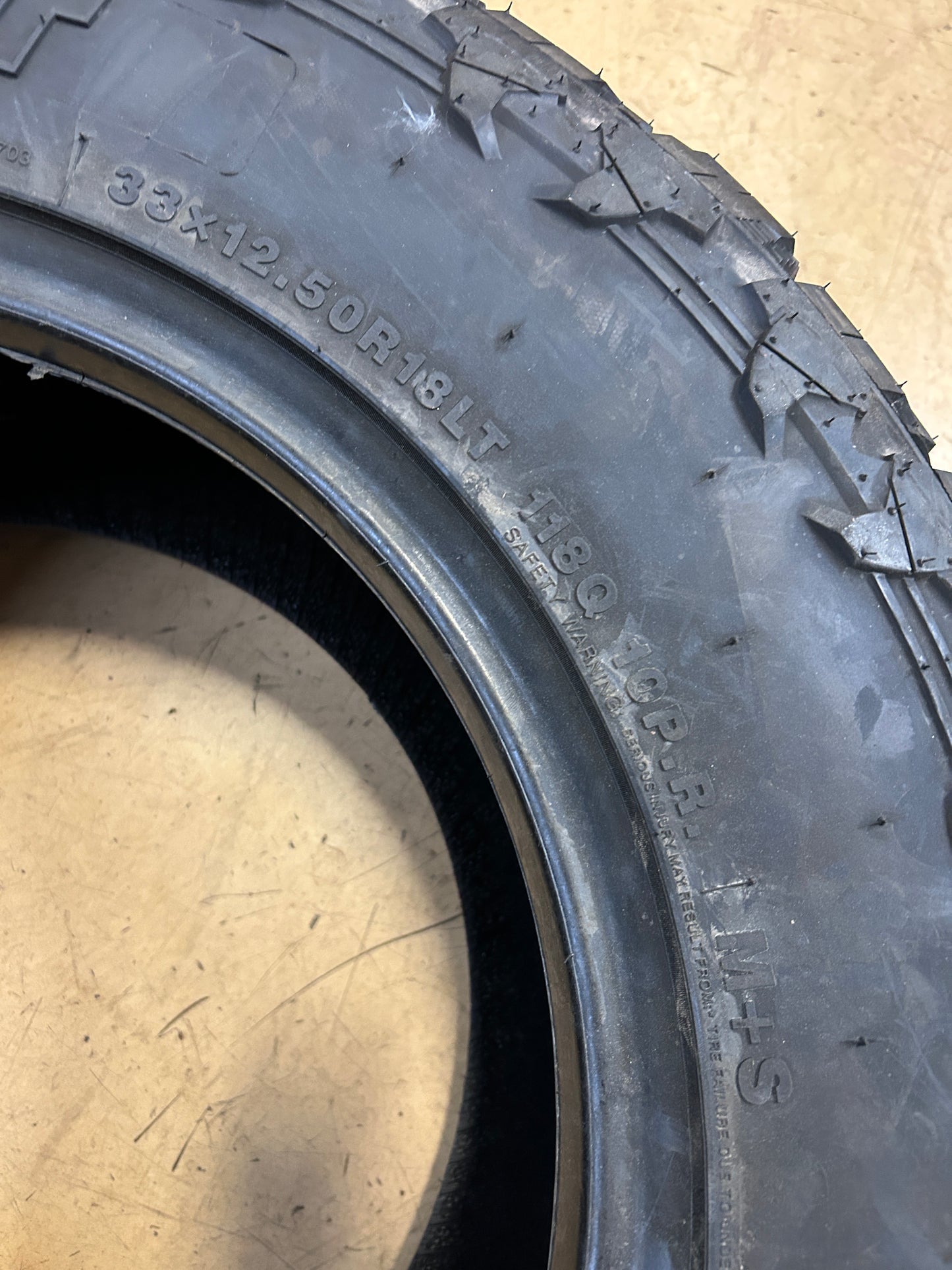 LANDSAIL CLX-9 M/T BSW LT 33 12.5 18 118Q 10PLY MUD TIRE 841623112080