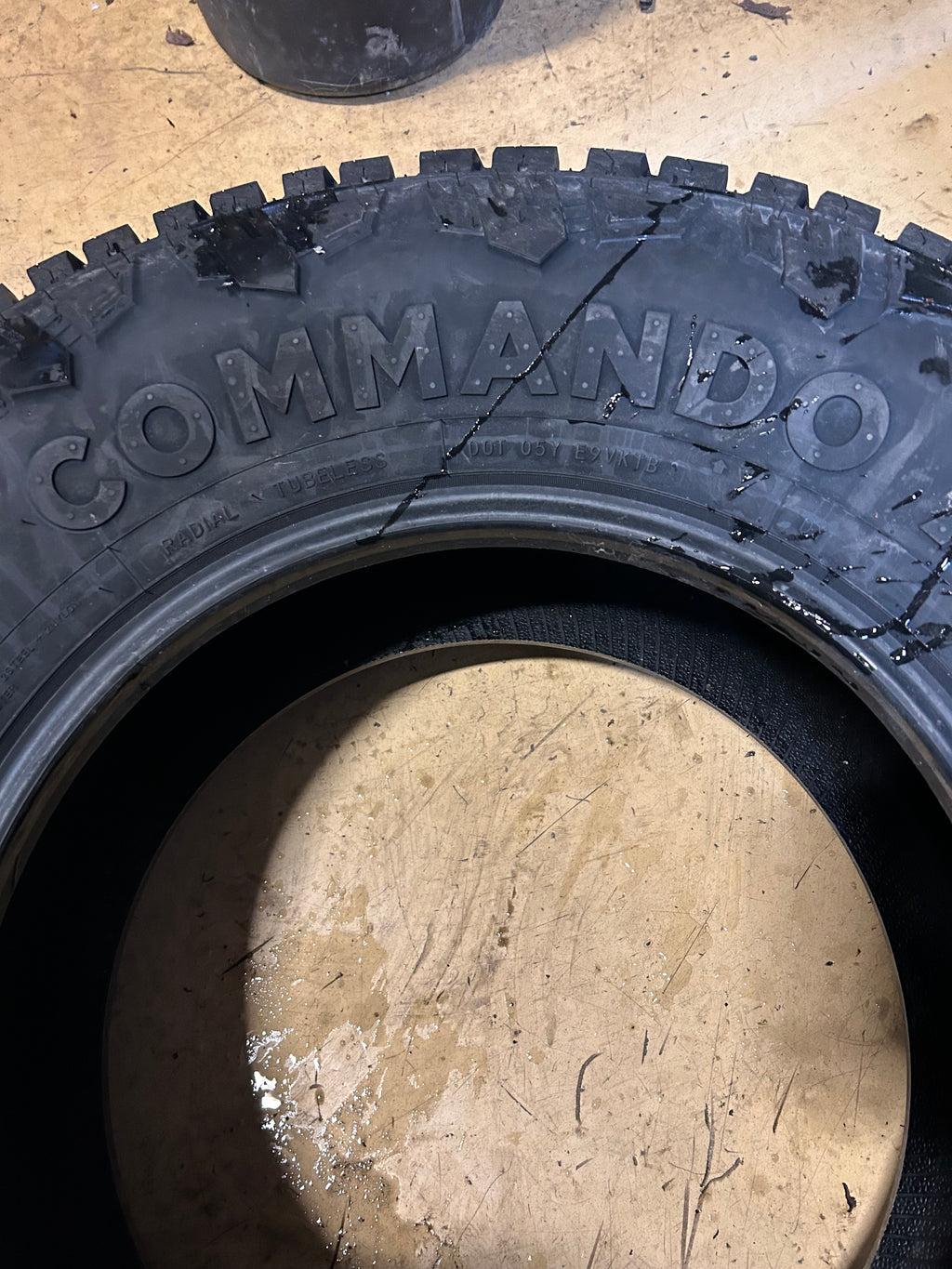 NATIONAL COMMANDO A/T 4S LT 265 75 16 123/120R 10PLY ALL TERRAIN TIRE NLT39