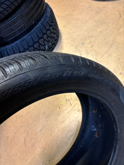 USED PIRELLI P ZERO ALL SEASON BMW (*) BSW P 255 40 19 100W XL ALL SEASON TIRE 3786400