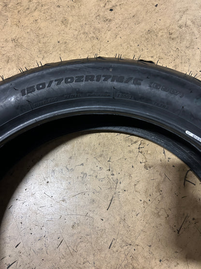 BRIDGESTONE BATTLAX T32 BSW 150 70 17 69W REAR MOTORCYCLE TIRE 12665