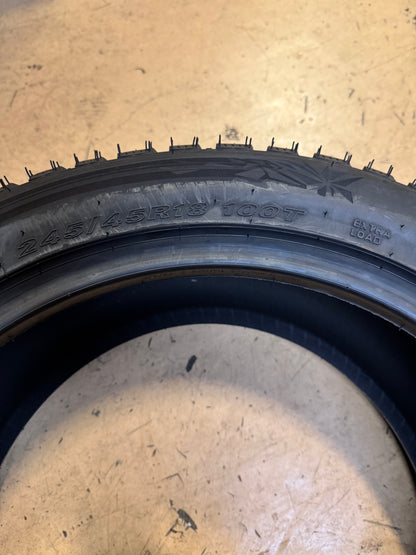 NEXEN WINGUARD WINSPIKE 3 BSW P 245 45 18 100T XL WINTER TIRE 18430NXK