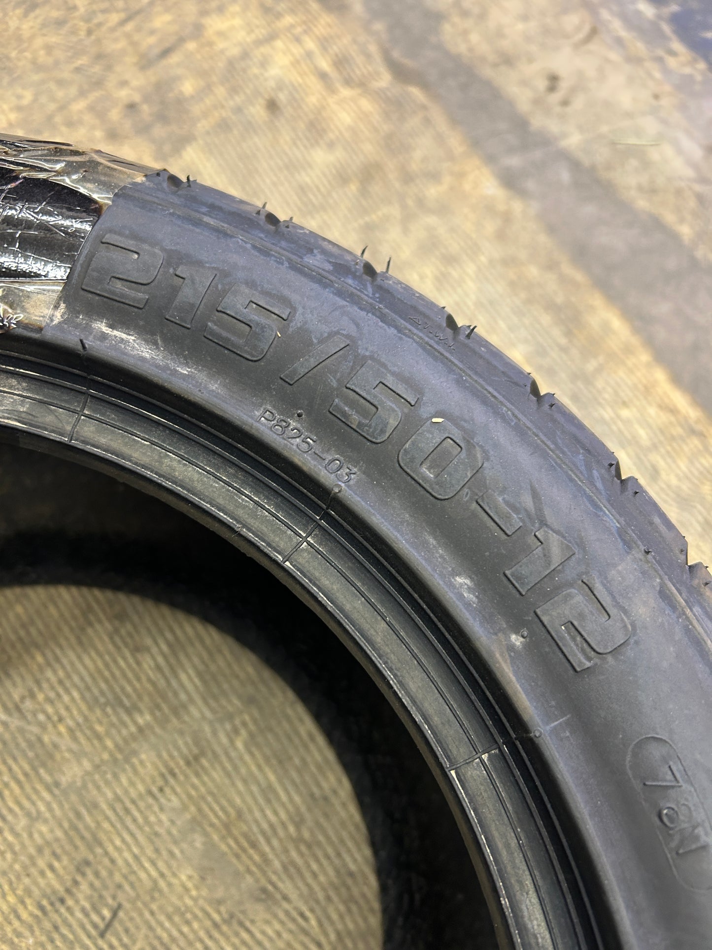 WANDA P825 BSW  215 50 12 78N 4PLY GOLF TIRE P2852155012