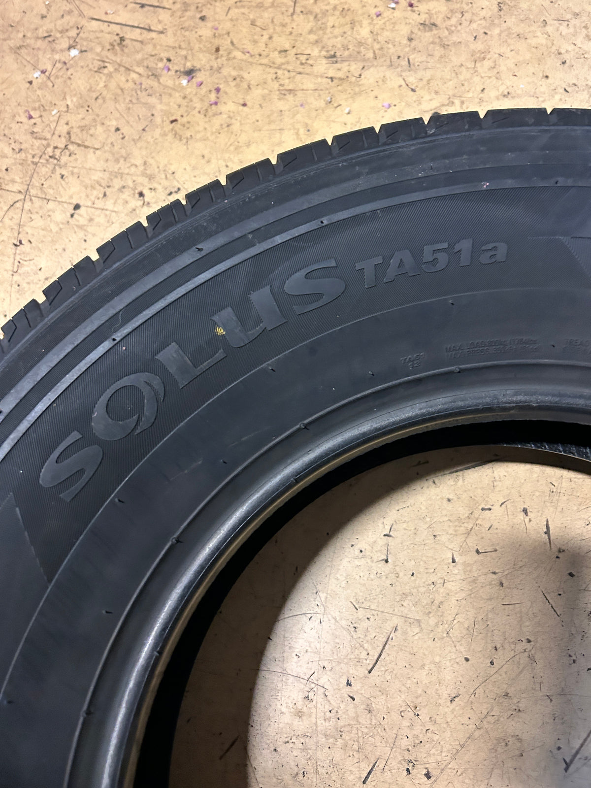 KUMHO SOLUS TA51A BSW P 215 75 15 100T ALL SEASON TIRE 2285903
