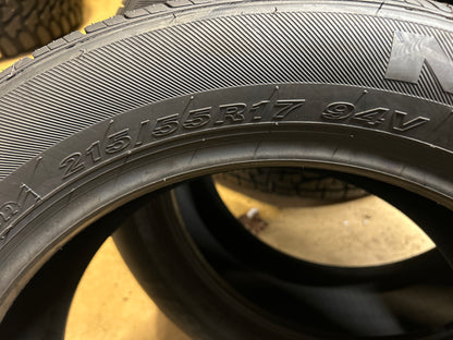 NOS NEXEN CP671 H BSW P 215 55 17 94V ALL SEASON TIRE 13320NXK