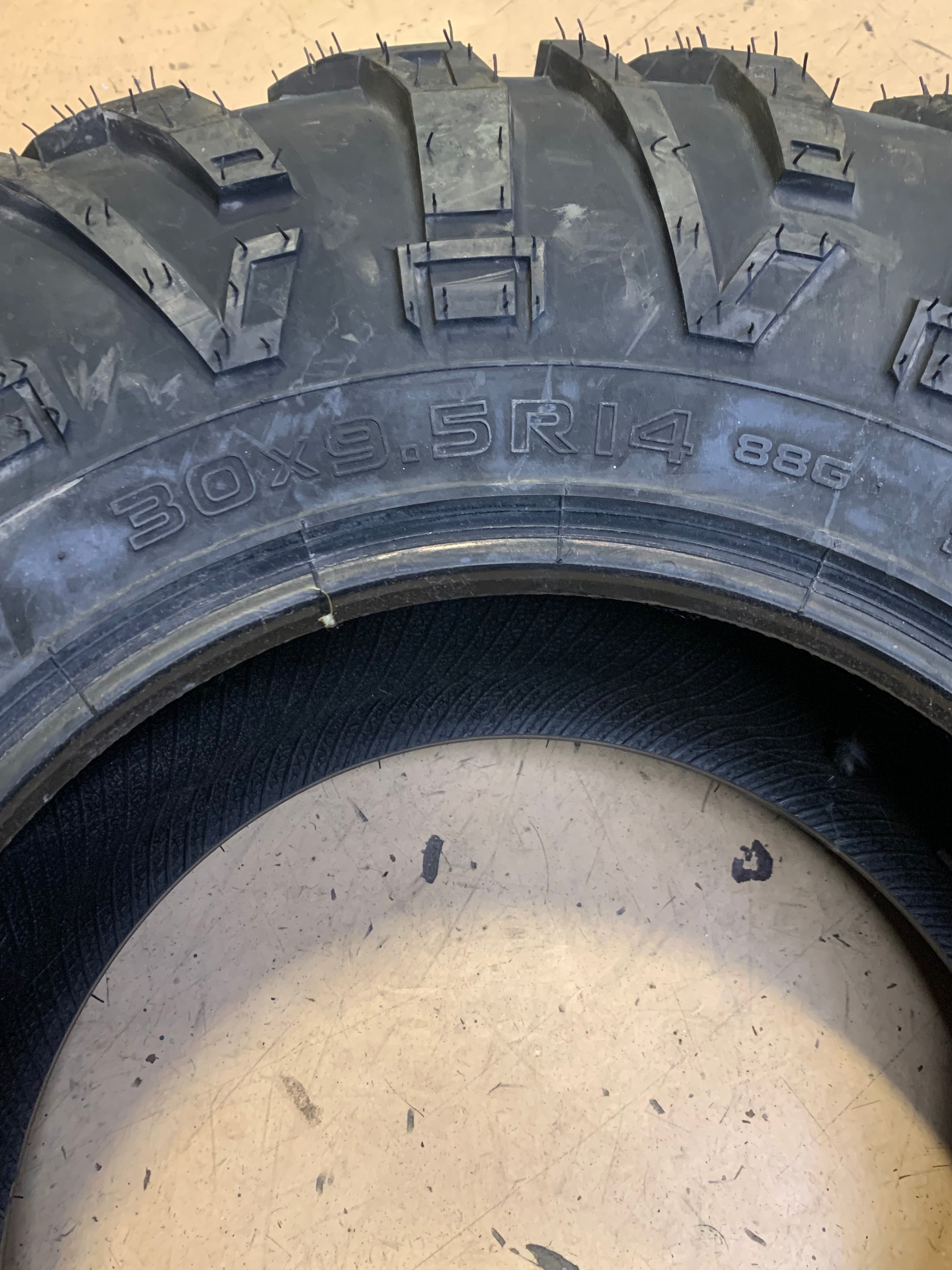 EFX MOTOVATOR BSW AT 30 9.5 14 88G 8 PLY ATV/UTV TIRE MV309514