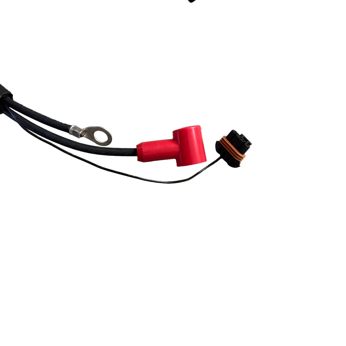 HEAVY DUTY WIRING HARNESS W/ MULTI-PIN CONNECTORS & HEAT SHIELDING