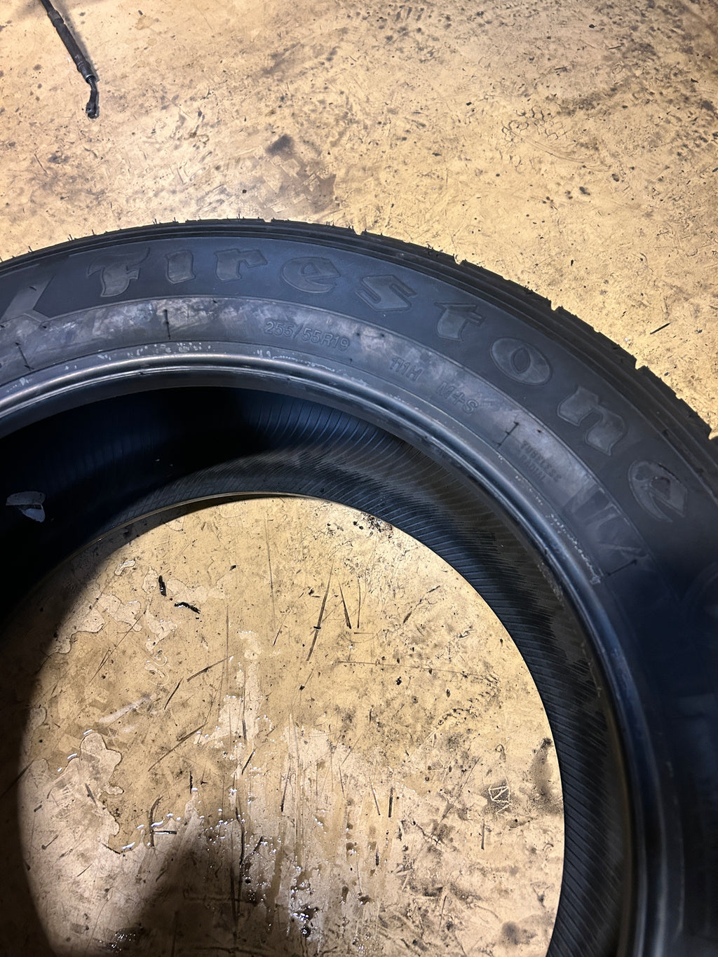 NOS FIRESTONE DESTINATION LE2 BSW P 255 55 19 111H ALL SEASON TIRE 002014