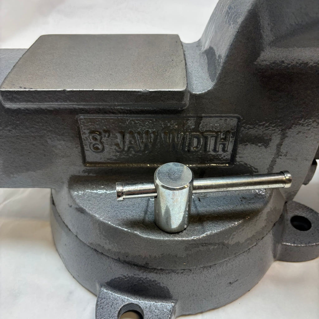 WILTON MECHANICS VISE 8” JAW WITH SWIVEL BASE 21800