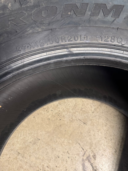 NOS IRONMAN ALL COUNTRY M/T BSW LT 37 13.5 20 128Q 12PLY MUD TERRAIN TIRE 98372