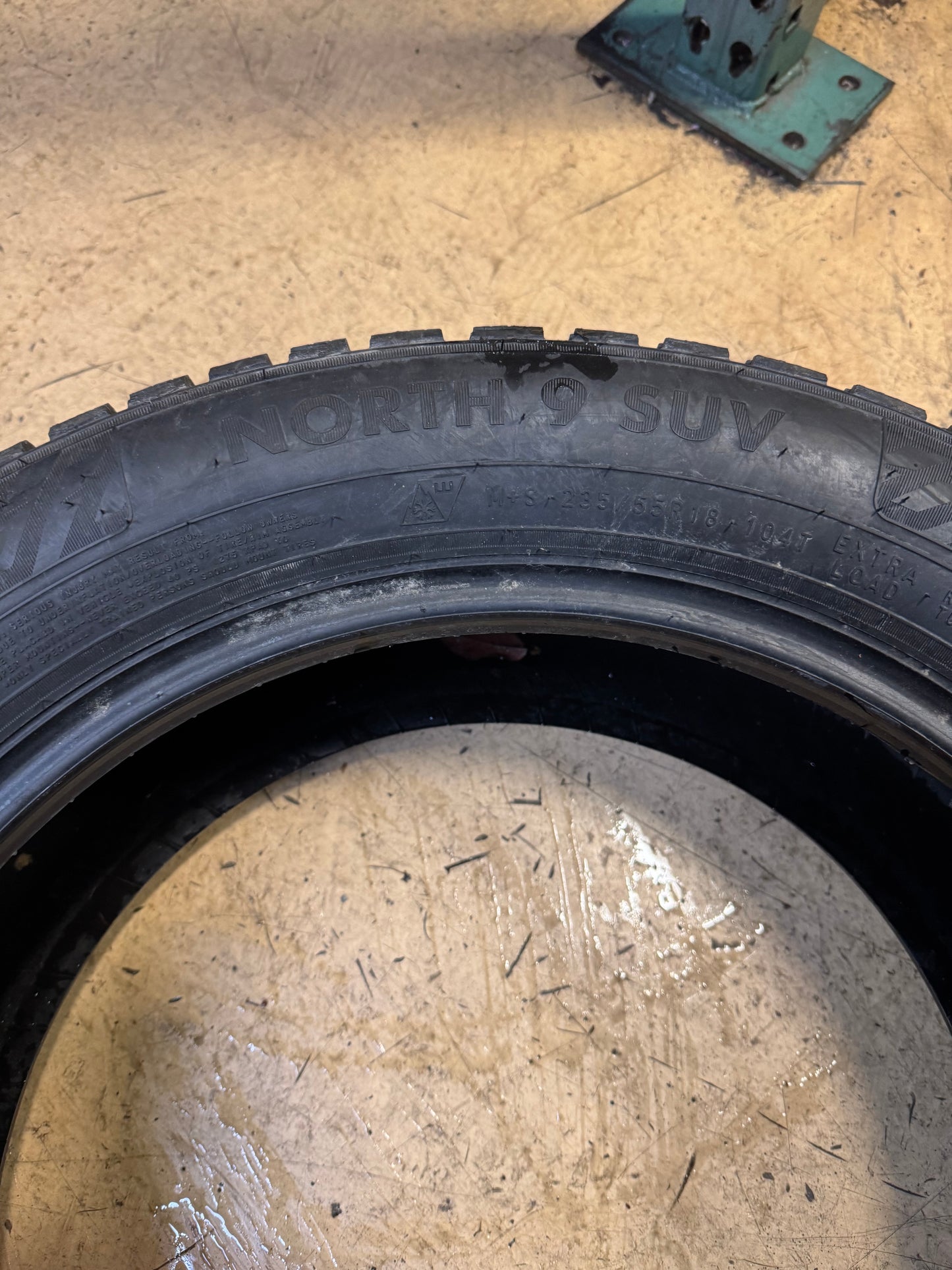 NOKIAN NORDMAN NORTH 9 SUV (STUDDED) BSW P  235 55 18 104T XL WINTER TIRE TS32837