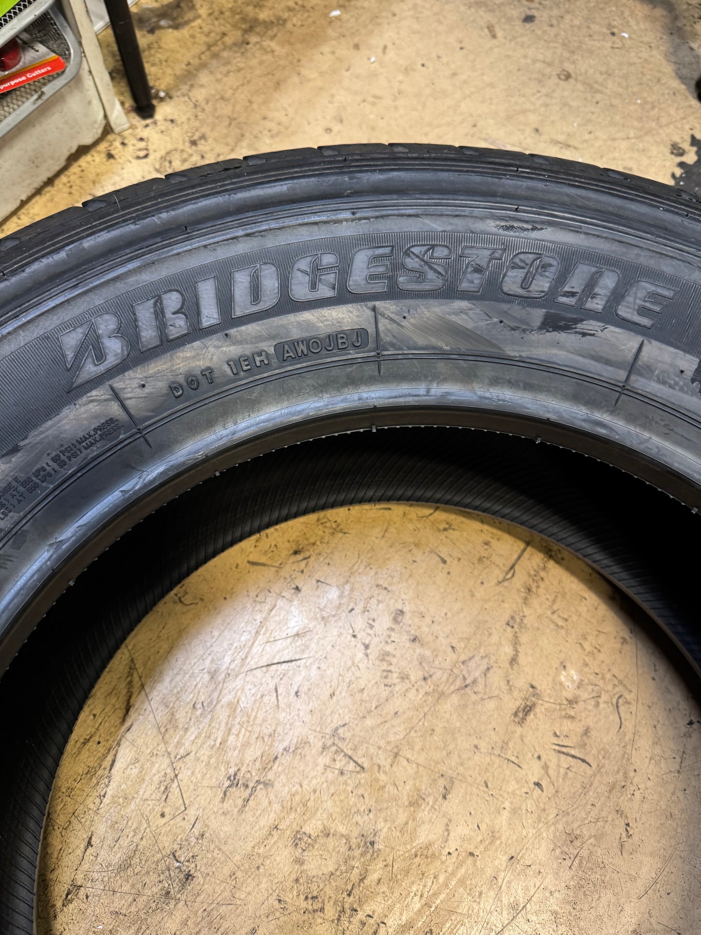 2 BRIDGESTONE DURAVIS R500 HD BSW LT 245 70 17 119/116R 10PLY ALL SEASON TIRE 191894