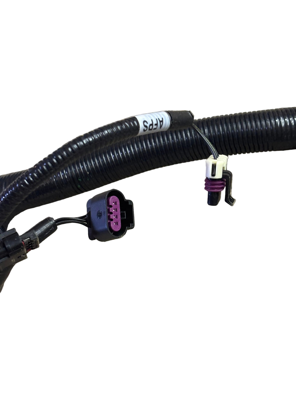 HEAVY DUTY WIRING HARNESS W/ MULTI-PIN CONNECTORS & HEAT SHIELDING