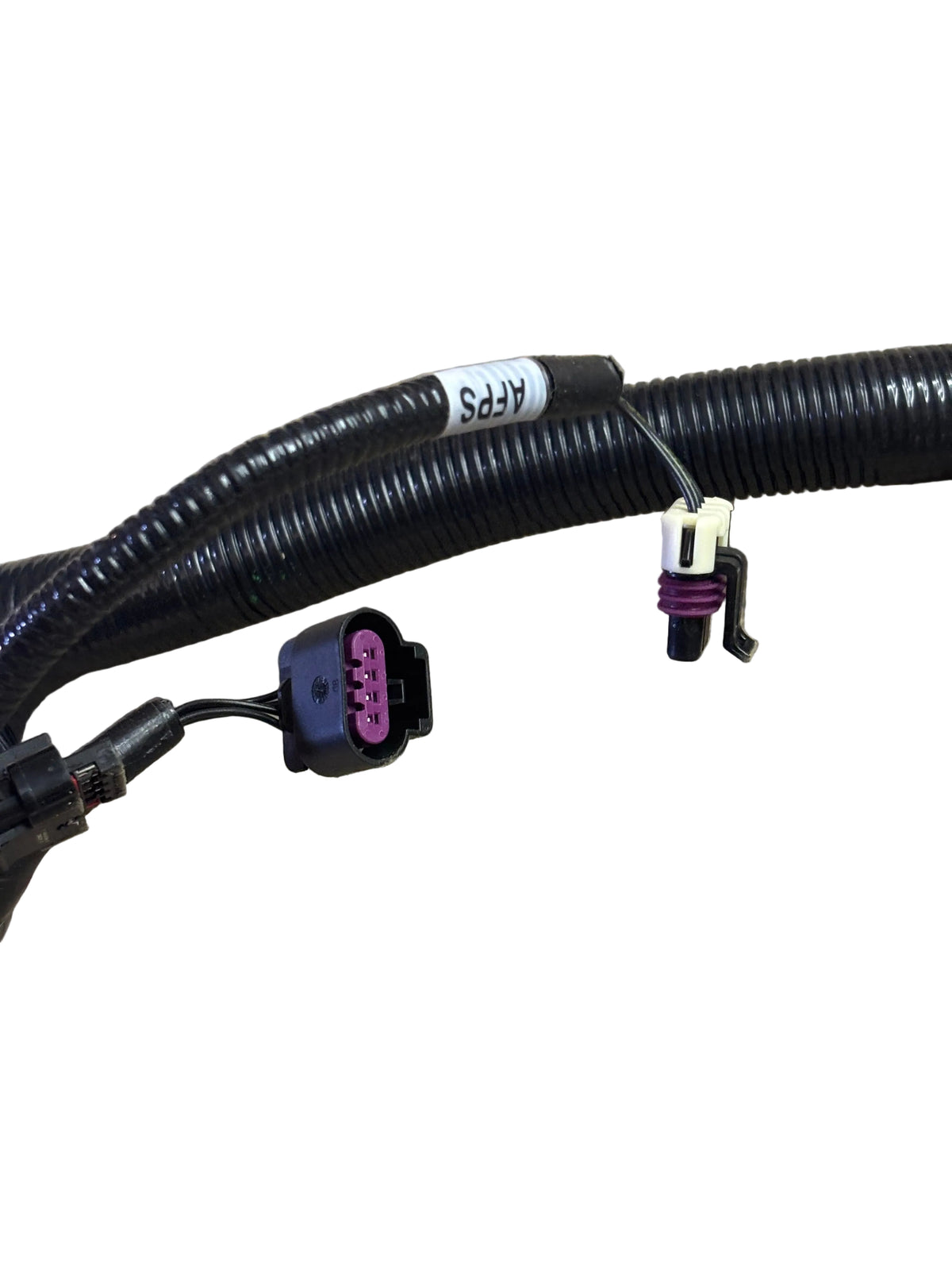 HEAVY DUTY WIRING HARNESS W/ MULTI-PIN CONNECTORS & HEAT SHIELDING