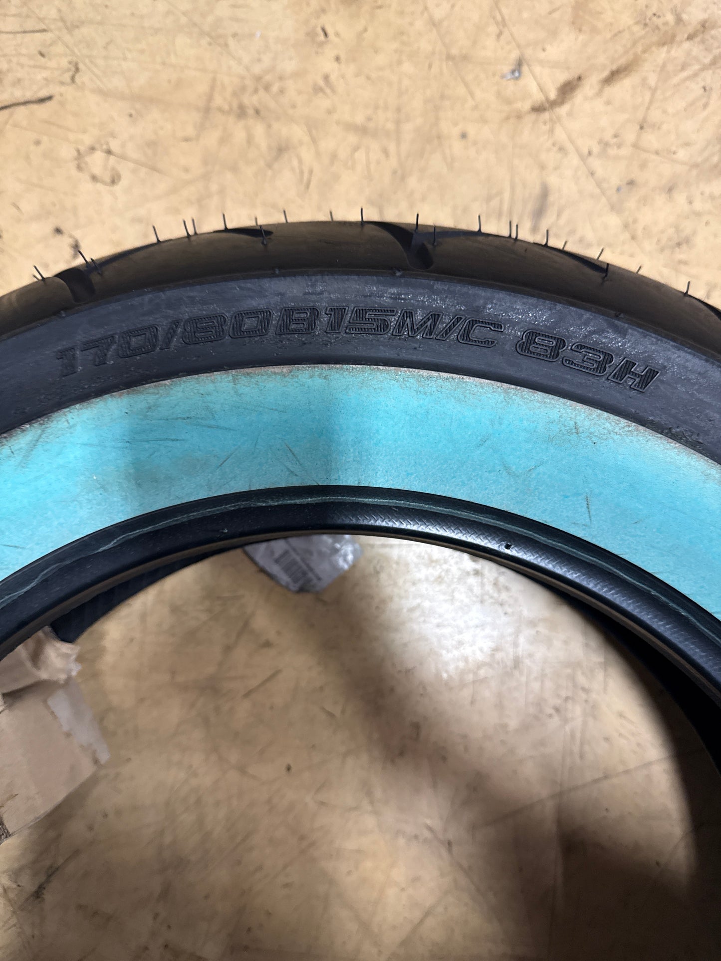 NOS FULL BORE USA M-66 TOUR KING WW 170 80 15 83H REAR MOTORCYCLE TIRE R-294229