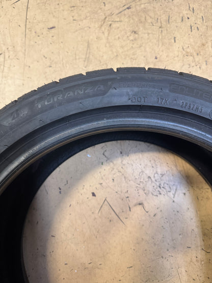BRIDGESTONE TURANZA EVERDRIVE BSW P 245 40 18 97V XL ALL SEASON TIRE 019404
