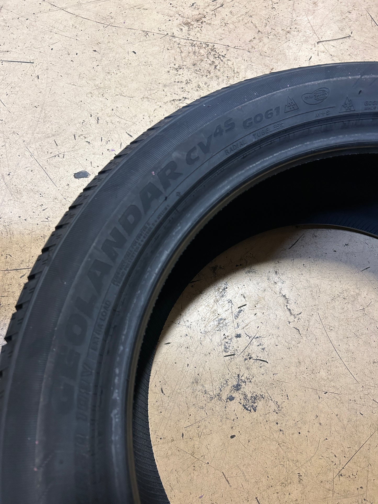 YOKOHAMA GEOLANDAR CV4S G061 P 255 50 20 109V XL ALL WEATHER TIRE 110156131