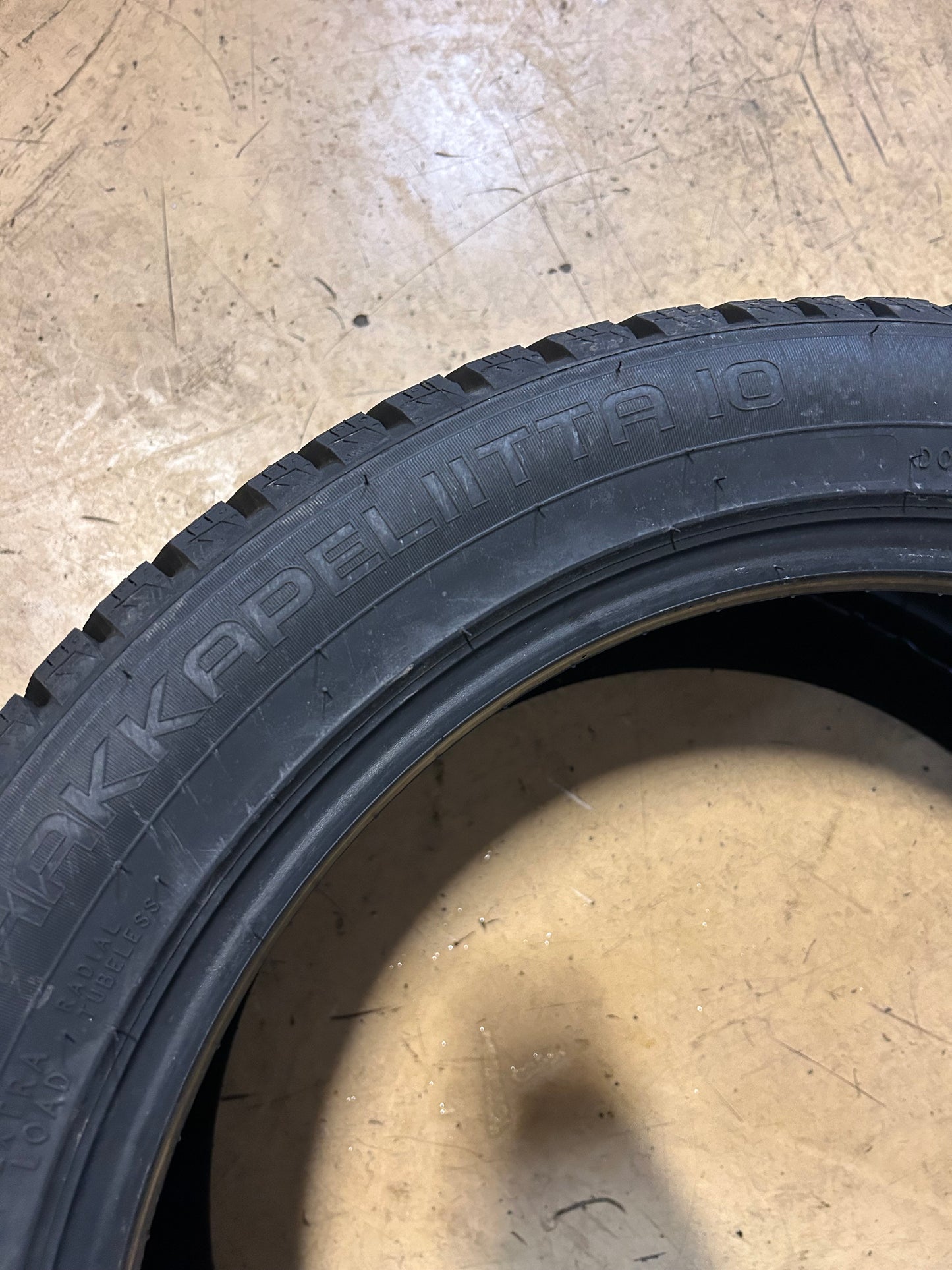 4 NOKIAN HAKKAPELIITTA 10 STUDDED BSW P 245 45 19 102T XL WINTER TIRE TS32455