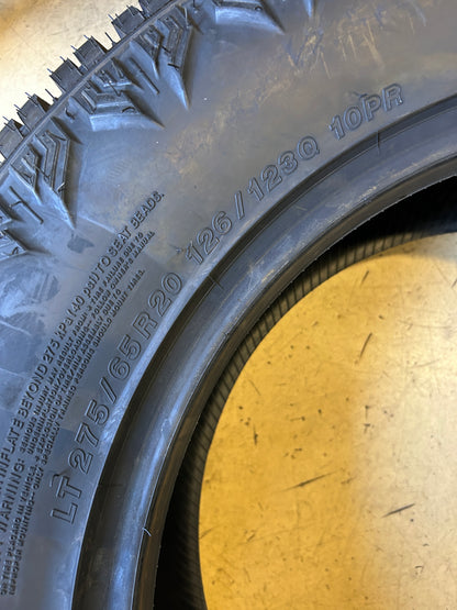 NOS YOKOHAMA GEOLANDAR X-AT BSW LT 275 65 20 126/123Q 10PLY TIRE 110116022