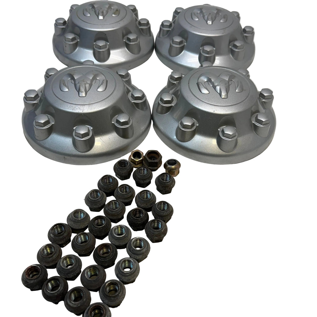 13-18 DODGE RAM 2500 3500 SET 4 WHEEL CENTER HUBCAP HUB CAPS WBH 4726279AA