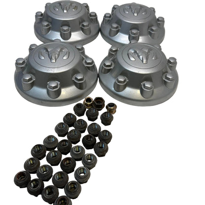 13-18 DODGE RAM 2500 3500 SET 4 WHEEL CENTER HUBCAP HUB CAPS WBH 4726279AA
