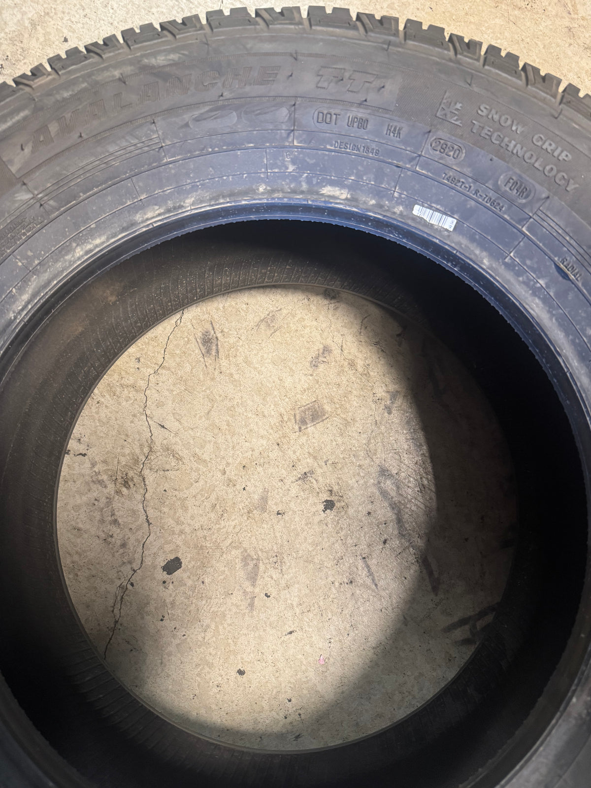 NOS HERCULES AVALANCHE TT BSW LT 235 65 16 121/119R 10PLY WINTER TIRE 01770
