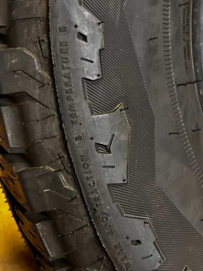 2 BRIDGESTONE DUELER A/T RH-S P 245 75 17 112T SL ALL TERRAIN TIRES 009426
