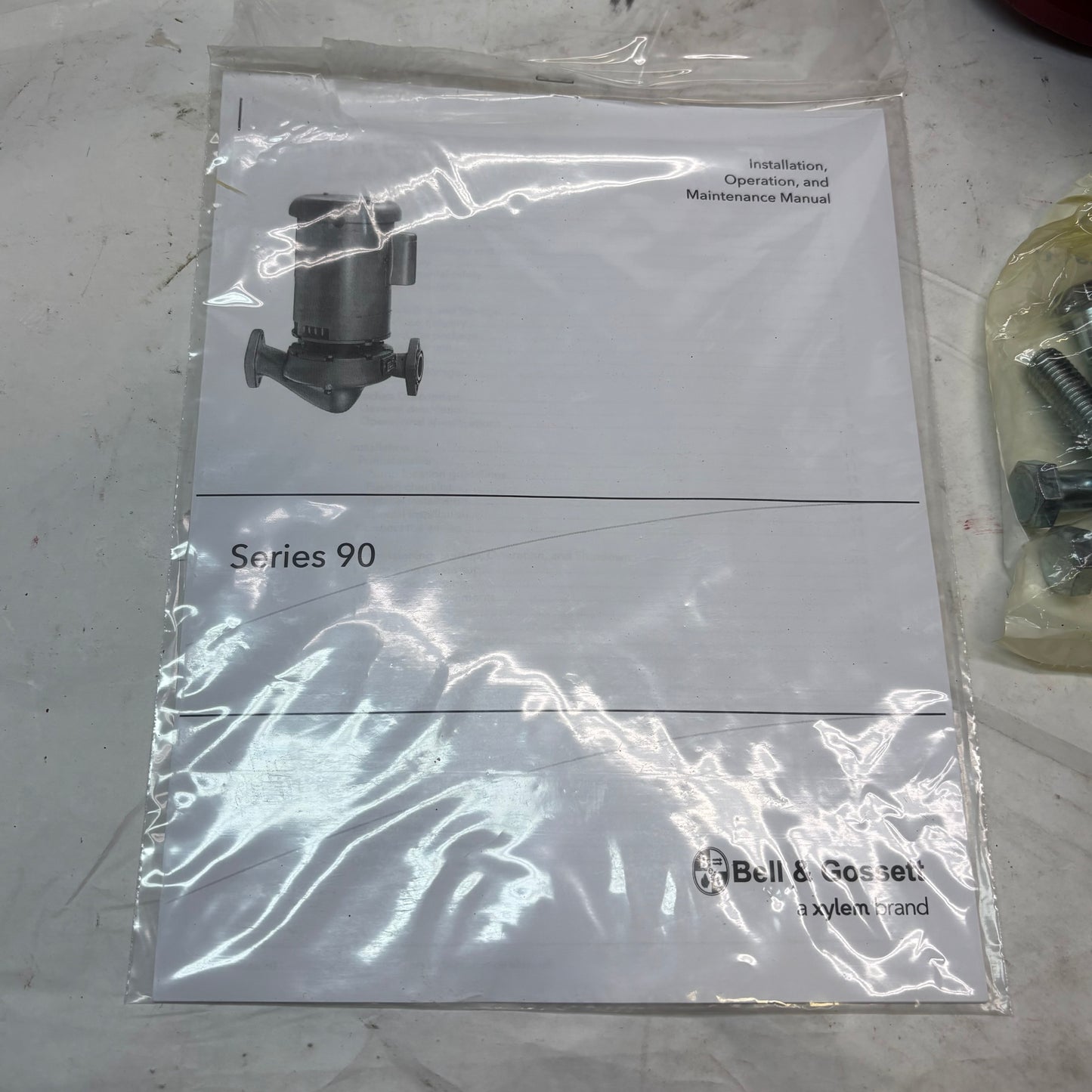 BELL AND GOSSET 90-39T PUMP 1 HP MOTOR 20 179053LF