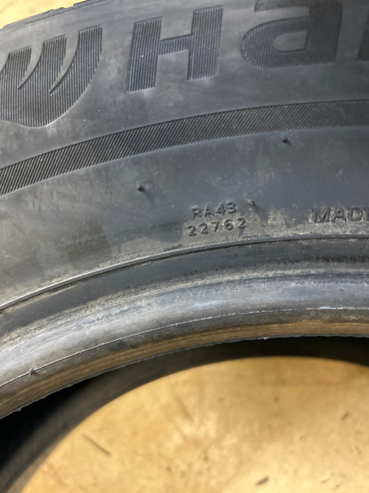 HANKOOK DYNAPRO HPX RA43 BSW P 225 60 17 99H ALL SEASON TIRE 1030848