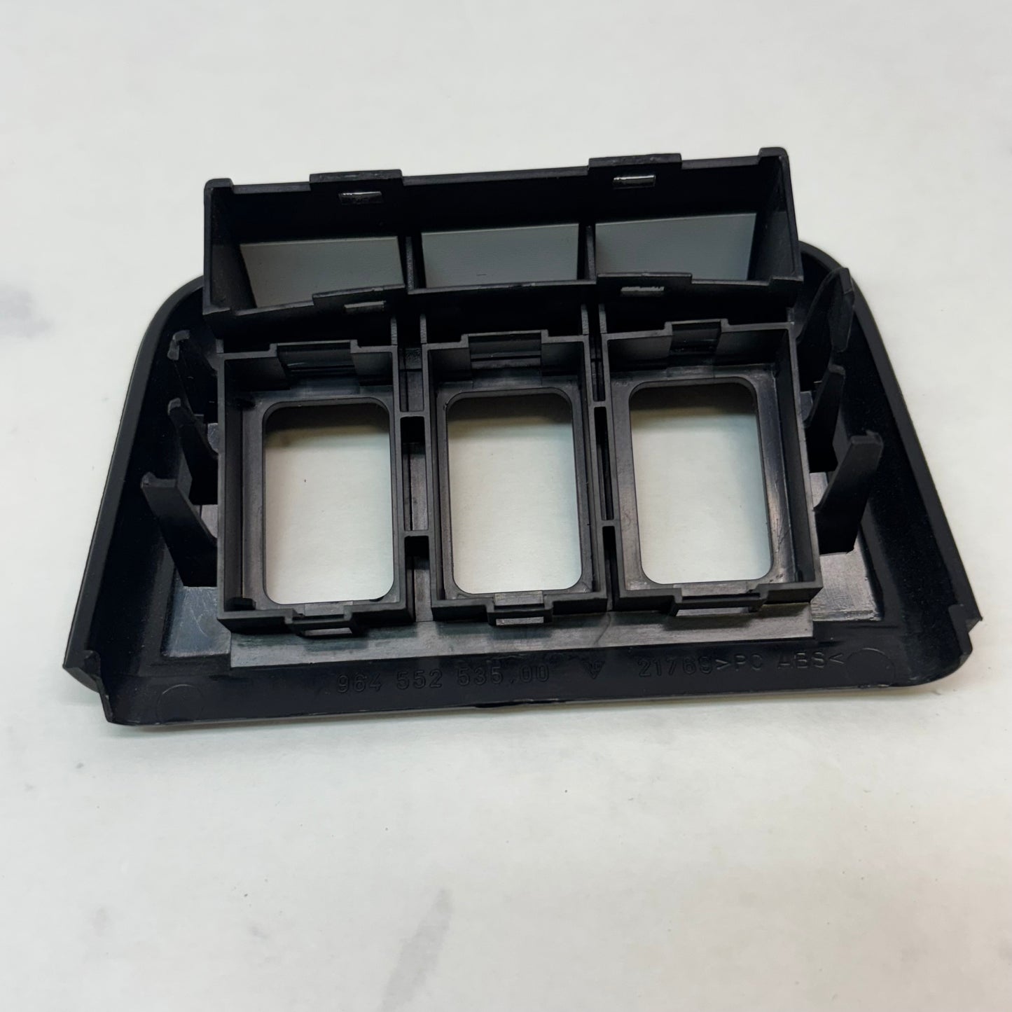 PORSCHE 964 CENTER CONSOLE SWITCH PANEL TRIM 964 552 535 00