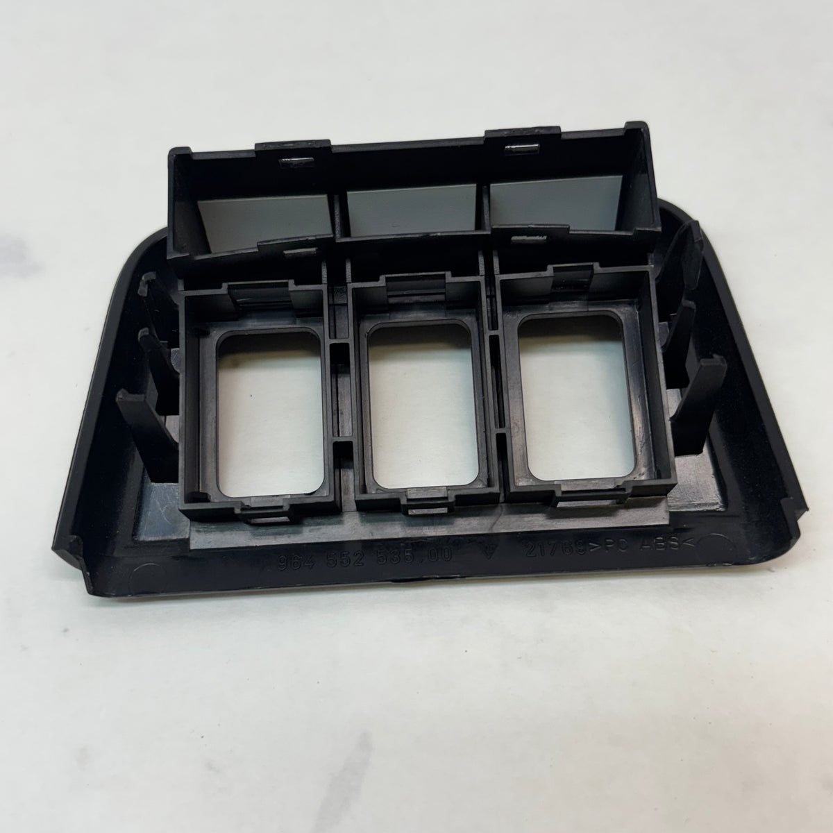 PORSCHE 964 CENTER CONSOLE SWITCH PANEL TRIM 964 552 535 00