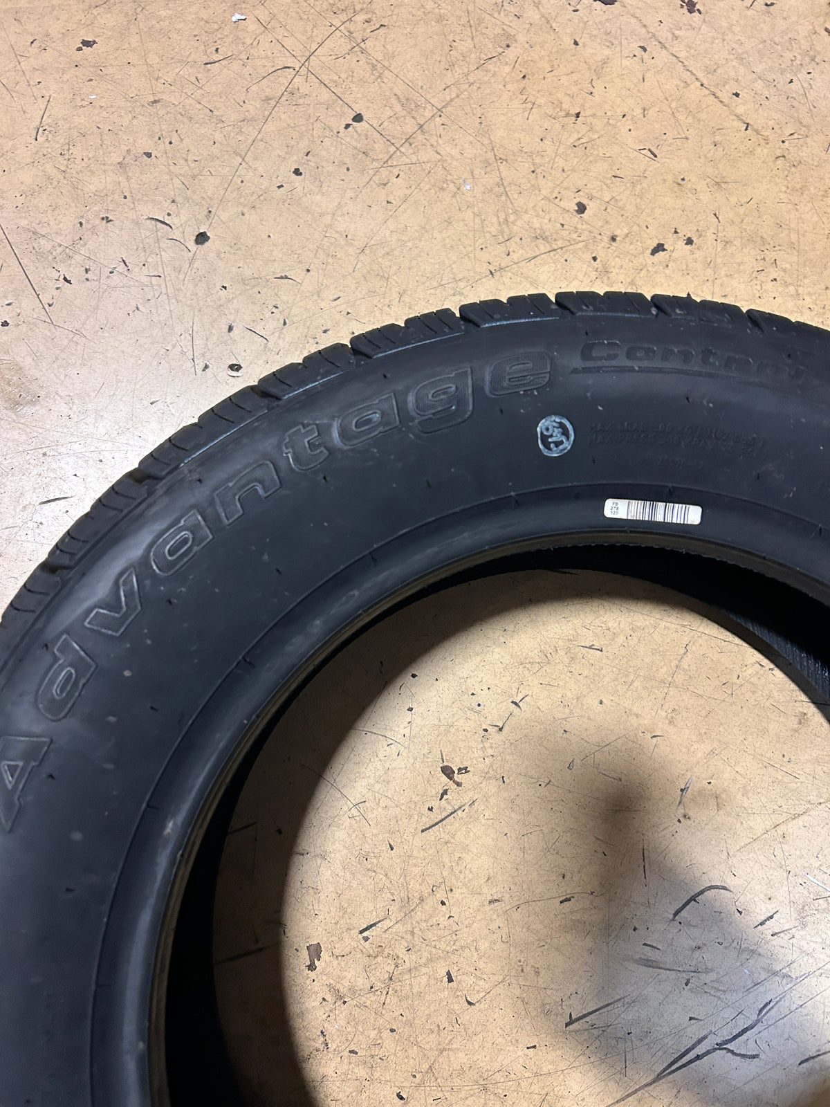 2 BFGOODRICH ADVANTAGE CONTROL BSW P 175 65 15 84H ALL SEASON TIRE 62286