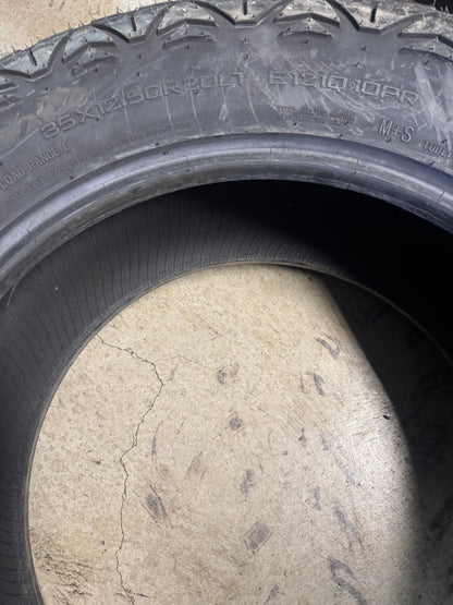 NOS HAIDA HD878 R/T BSW LT 35 12.5 20 121Q 10PLY RUGGED TERRAIN TIRE 30017163