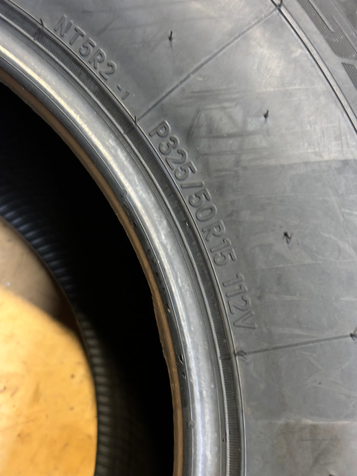 NITTO NT555 RII BSW P 325 50 15 112V UHP TIRE 107840